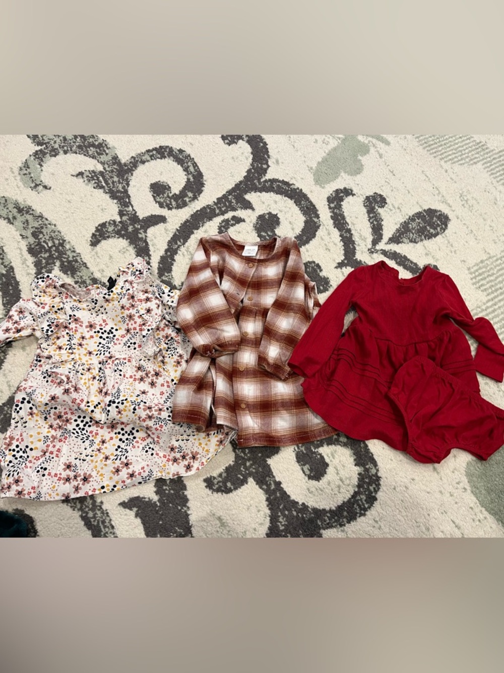 18M Long Sleeved Dress Bundle